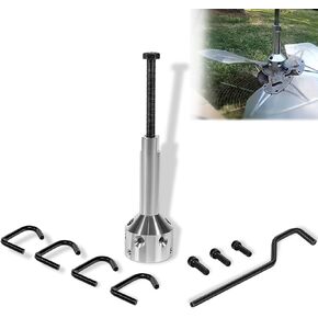 UP-1 Ultimate Hub Fan Blade Blower Wheel Puller Kit, Heavy Duty Removal Tool for 5/8" Belt Drive & 1/2" or Less Direct Drive Motor Shaft