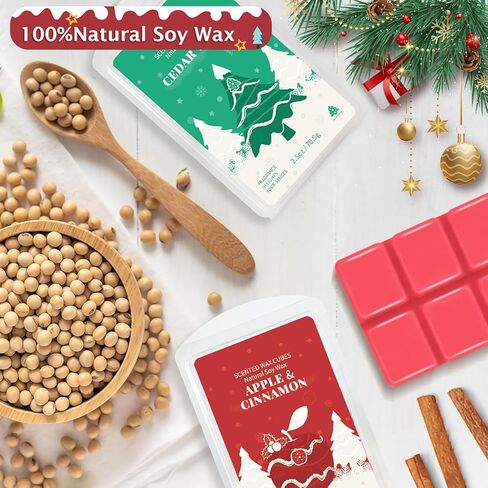 Scented Wax Melts, Wax Melts Wax Cubes, Soy Wax Cubes for Warmer Wax Melts Gift Set for Mom 16 Pack (16x2.5oz) in Saudi Arabia