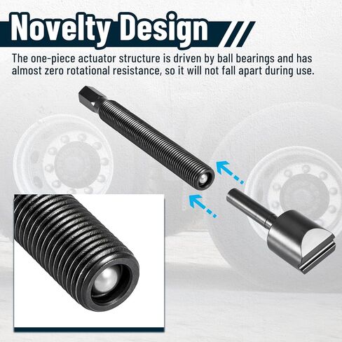 مجموعة أدوات فصل العجلات المزدوجة B4B BANG 4 BUCK، أداة إزالة محور العجلة من قطعة واحدة متوافقة مع معظم العجلات المزدوجة والشاحنات والحافلات والشاحنات والمقطورة in Kuwait