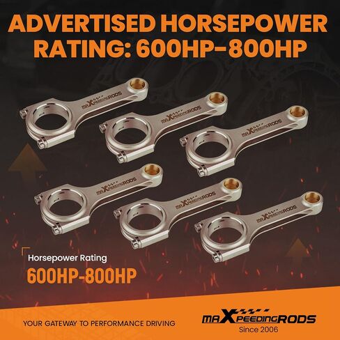 maXpeedingrods Forged Connecting Rod+ARP2000 Bolts for Toyota 2JZ Supra Mark Lexus 2JZGE in Saudi Arabia