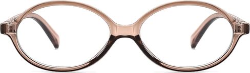 FEISEDY Vintage Oval Glasses for Women Men Retro Tortoise Blue Light Blocking Glasses Small Fake Nerd Eyewear Frames B0254 in Kuwait