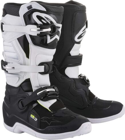 حذاء Alpinestars 2013218-12-9 Tech 3 ستيلا أسود/أبيض Sz 09 in Kuwait