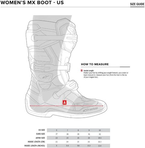 حذاء Alpinestars 2013218-12-9 Tech 3 ستيلا أسود/أبيض Sz 09 in Kuwait