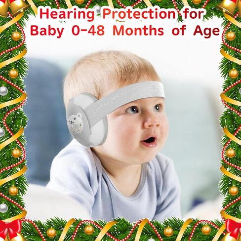 كمامات أذن للأطفال، سماعة رأس 2 في 1 بخاصية إلغاء الضوضاء، حماية السمع للأطفال من عمر 0 ​​إلى 48 شهرًا، عصابة رأس قابلة للتعديل وشريطين ناعمين غير قابلين للانزلاق، ارتداء مزدوج للنوم والسفر والأنشطة الخارجية in Kuwait