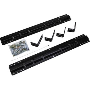 Draw-Tite Reese Fifth Wheel Hitch Mounting System Rail & Bracket Kit, Compatible with Select Chevrolet, Dodge, Ford, GMC, Nissan, RAM, Toyota Vehicles, Black