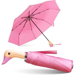 Duck Umbrella – Cute Duck Umbrella with Adorable Duck Handle, The Perfect Duck Umbrella for Duck Lovers