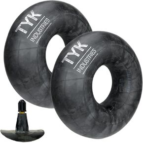 Two TYK 6.50/7.50R16, 6.00-16, 7-16 Farm Tractor Implement Tire Inner Tubes with TR15 Valve Stems