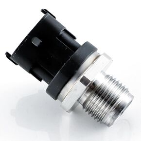 0281006327 Fuel Injection Fuel Rail Pressure Sensor 0281002850 5261237 Compatible with Cummins Cargo ISB 4.5 ISB 6.7 Diesel Engine Replacement for 2007-2012 Dodge Ram 2500 3500 6.7L