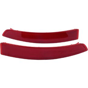 Left & Right Side Set of 2 Rear Bumper Reflector 5C6945105B Compatible with VW Jetta 2015-2018 Replace VW1184104 5C6945106B VW1185104