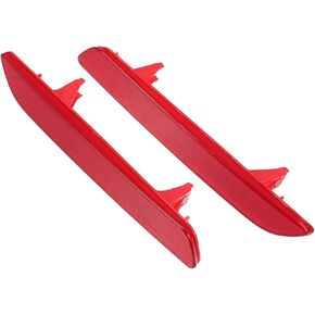 ACROPIX Rear Bumper Reflector Light 33505-SWA-J01 for Honda CR-V 2010 2011 Left Right Side Red 1 Pair Car Parts