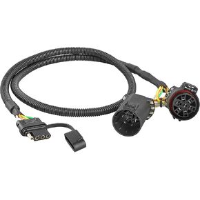 بديل Oyviny 55384 USCAR 4-Pin مقطورة الأسلاك تسخير مع USCAR 7 طريقة موصل 41 بوصة طول التوصيل والتشغيل محول