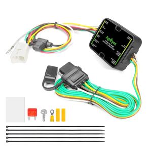 Agrieyes 56040 Trailer Wiring Harness, Custom 4 Pin Trailer Towing Harness Compatible with Subaru Ascent, Forester, Outback, Crosstrek, XV, Trailer Wire Hitch Harness 4-Way Vehicle-Side Connector