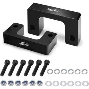 BDFHYK 2'' Front Leveling Lift Kit Compatible with 2007-2021 Silverado 1500/Tahoe/Avalanche 1500/Suburban 1500 | Yukon Sierra 1500/Yukon XL 1500 Front Lift Spacers 2 Pack