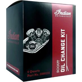 Indian Scout Oil Change Kit 4 Qts. - 2880191