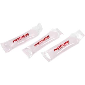 Prothane Grease, Super, Silicone/PTFE, 1/2 oz Packet, Polyurethane/Rubber Bushings, Set of 3, red (19-1750)