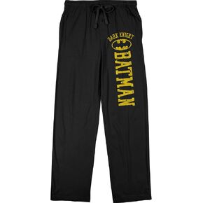 Bioworld Batman Dark Knight Logo Men's Black Sleep Pajama Pants