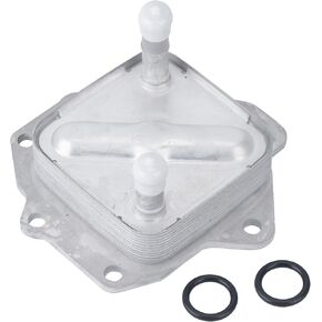 Rldym Engine Oil Cooler 15710-38021 for Toyota Land Cruiser Sequoia Tundra 5.7L 2007-2022, for Lexus LX570 5.7L 2008-2021, Replace# 15710-0S010