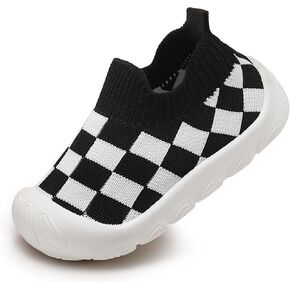 Toddler Baby Boy Girl Shoes Kids Breathable Sneakers Tennis Shoes 6-36 Months Infant Slip on Shoes