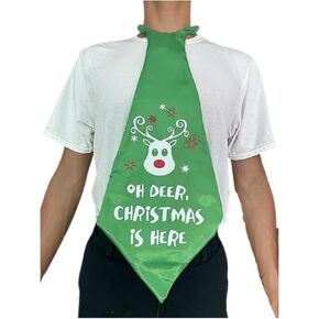 Extra Large 2 Foot Long Novelty Christmas Men's Neck Tie