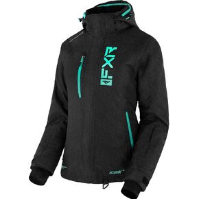 FXR Women's Fresh Jacket 2025 (Asphalt Fiber/Razz - 12)