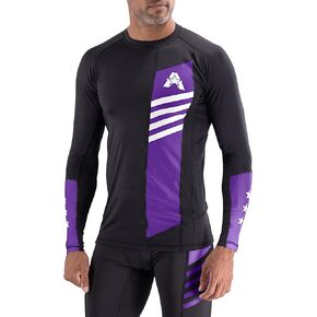 Anthem Athletics Reignite Jiu Jitsu Rash Guard Men – Long Sleeve, MMA, BJJ, No Gi, Grappling
