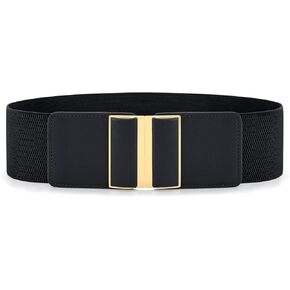 WHIPPY Women Wide Elastic Belt Stretchy Thick Belts for Women Dresses Ladies Fashion Waistband
