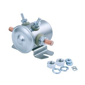 Max 300A, 12V 150A Continuous Duty Solenoid Relay 4 Terminal for Golf Carts Winch Marine in Rush 1114208