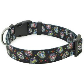 Dog Collar for DO NOT PET, Sturdy Durable with Buckle, Yellow Dog Collars for Small Medium Large Dogs, Premium Adjustable Polyester Pet Collar