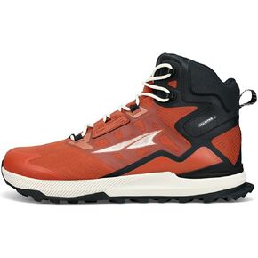 ALTRA Men's AL0A7R6U Lone Peak All-WTHR Mid 2 Trail Running Shoe, Dark Clay - 7 M US