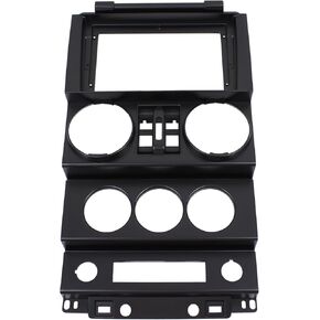 ApplianPar Instrument Panel Dash Center Bezel Trim for Jeep Wrangler 2007-2010