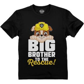 Big Brother Shirt for Toddler Rubble Paw Patrol Toddler Kids T-Shirt in Kuwait