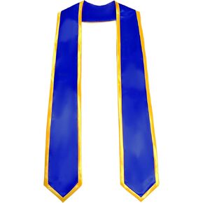 Graduation Stole With Trim Unisex Adult 72"