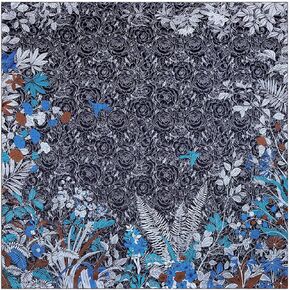 MEISEE 100% Pure Mulberry Silk Scarf 43"*43" Large Square Lightweight Headscarf Women’s Hair Wraps Shawls with Gift Packed