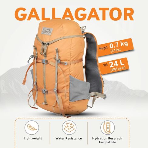Mystery Ranch Gallagator 25 Travel Bag to Hiking Backpack Daypack, Black, L/XL in Saudi Arabia