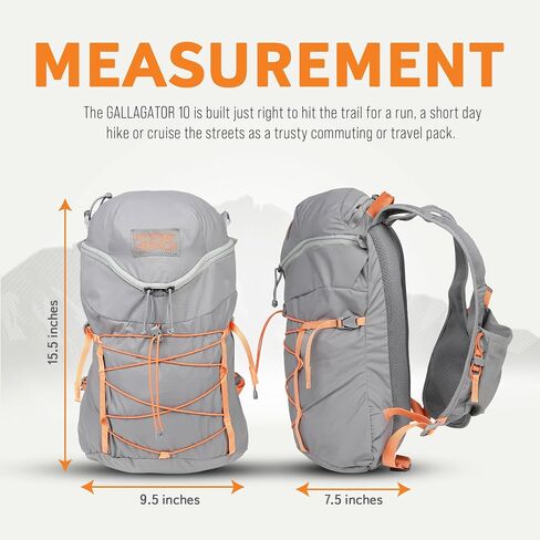 Mystery Ranch Gallagator 25 Travel Bag to Hiking Backpack Daypack, Black, L/XL in Saudi Arabia