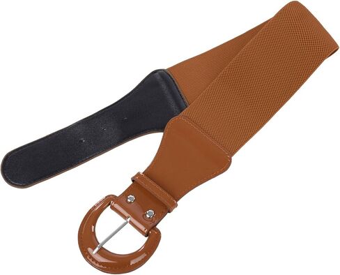 GRACE KARIN Women's Wide Stretchy Cinch Belt 3 Inch Vintage Chunky Buckle Belts S-XXXXL in Saudi Arabia