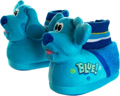 Nickelodeon Boy's Blues Clues Slippers Lightweight Comfort Soft Aline Plush House Shoes Girls in Kuwait
