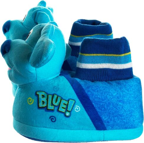 Nickelodeon Boy's Blues Clues Slippers Lightweight Comfort Soft Aline Plush House Shoes Girls in Kuwait