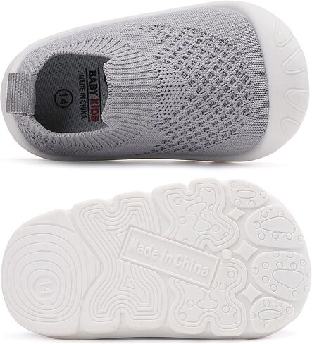 Toddler Baby Boy Girl Shoes Kids Breathable Sneakers Tennis Shoes 6-36 Months Infant Slip on Shoes in Saudi Arabia