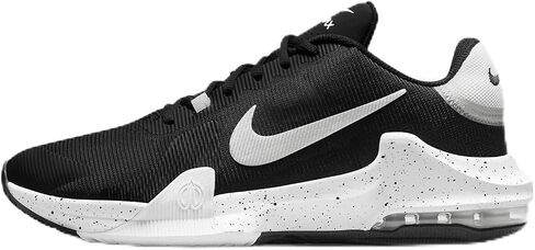 Nike Impact 4 Basketball Shoes (DM1124-011, Black/Wolf Grey/White) in Saudi Arabia