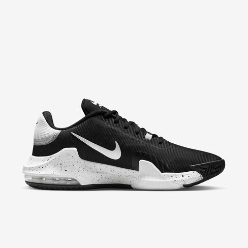 Nike Impact 4 Basketball Shoes (DM1124-011, Black/Wolf Grey/White) in Saudi Arabia
