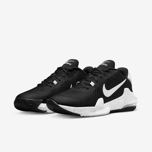 Nike Impact 4 Basketball Shoes (DM1124-011, Black/Wolf Grey/White) in Saudi Arabia