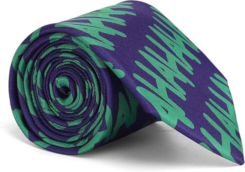 ASVP Shop Vintage Clown Joker Tie Necktie HAHAHA Question Mark Green in Kuwait