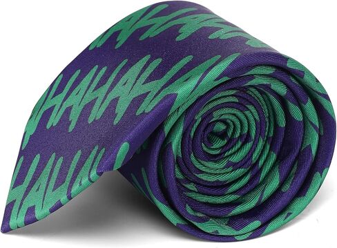 ASVP Shop Vintage Clown Joker Tie Necktie HAHAHA Question Mark Green in Kuwait