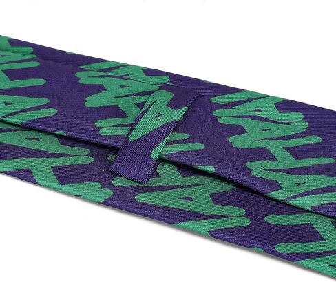 ASVP Shop Vintage Clown Joker Tie Necktie HAHAHA Question Mark Green in Kuwait
