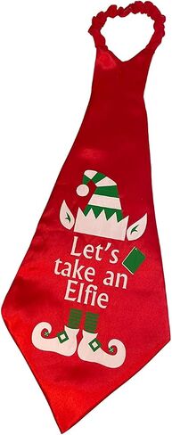 Extra Large 2 Foot Long Novelty Christmas Men's Neck Tie in Saudi Arabia