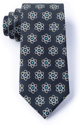 Men's Microfiber Atomic Nucleus Physics Novelty XL Extra Long Tie Necktie in Saudi Arabia