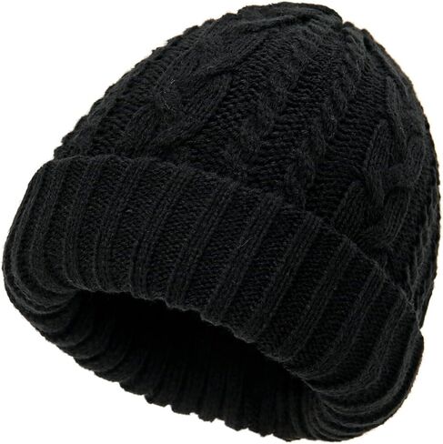 Men Women Winter Beanie Hat Scarf Set Warm Knit Thick Skull Cap Neck Warmer for Winter in Saudi Arabia