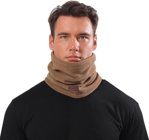 Neck Gaiter Winter Neck Gaiter Multipurpose Adjustable Headwear Neck Scarf Heavyweight Skiing Neck Warmer Cover in Saudi Arabia