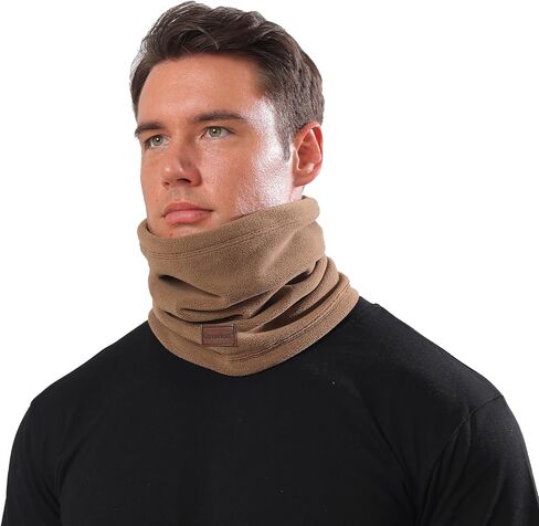 Neck Gaiter Winter Neck Gaiter Multipurpose Adjustable Headwear Neck Scarf Heavyweight Skiing Neck Warmer Cover in Saudi Arabia